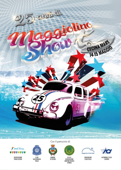 Locandina Maggiolino Show Cecina Mare 2016 trac-01 (Custom)