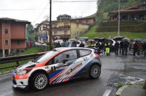 Lorenzo Della Casa, Michele Ferrara (Ford Fiesta WRC #8, New Turbomark Rally Team)