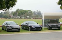 2016 Maserati Silver Cup – display statico per (da sinistra) Maserati Ghibli, Quattroporte, Levante (Custom)