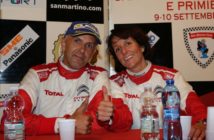 Conferenza stampa: Luca Pedersoli, Anna Tomasi (Citroen C4 WRC #1)